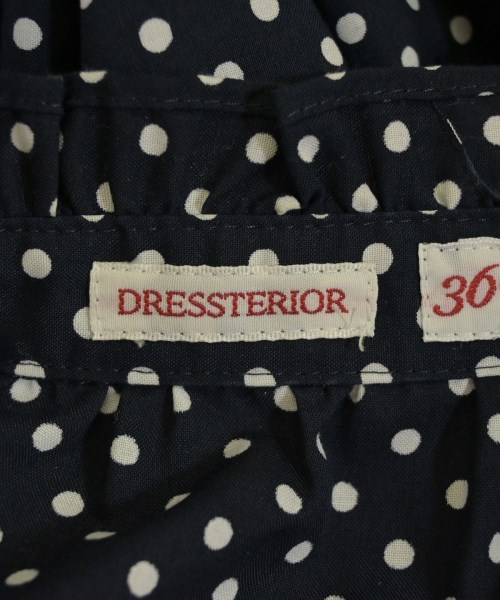 DRESSTERIOR（ドレステリア）ブラウス 紺 サイズ:36(S位) レディース/2200725649067
