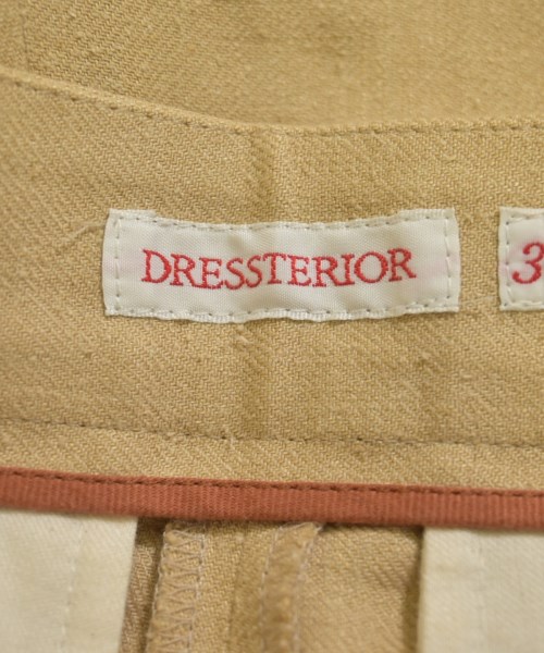 DRESSTERIOR（ドレステリア）スラックス ベージュ サイズ:36(S位) レディース/2200725179236