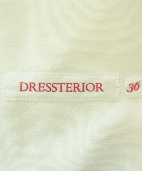 DRESSTERIOR（ドレステリア）デニムジャケット 白 サイズ:36(S位) レディース/2200737652017