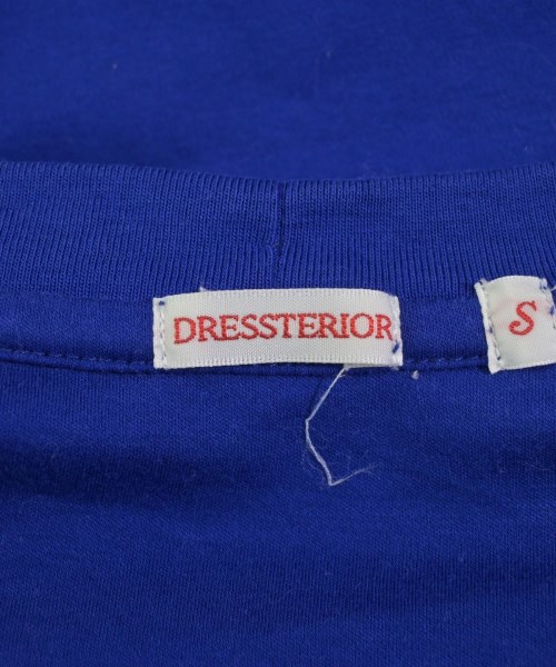DRESSTERIOR（ドレステリア）Tシャツ・カットソー 青 サイズ:S メンズ/2200719861031