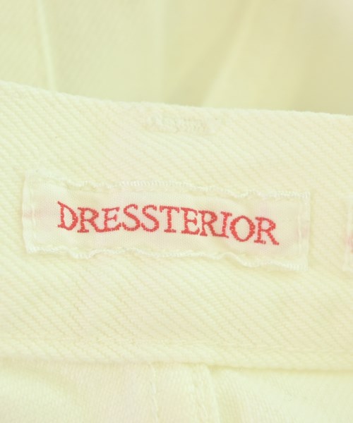 DRESSTERIOR（ドレステリア）デニムパンツ 白 サイズ:38(M位) レディース/2200716511106