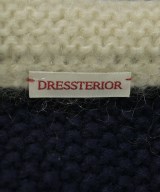 DRESSTERIOR（ドレステリア）ノーカラージャケット 紺 サイズ:38(M位) レディース/2200716511175