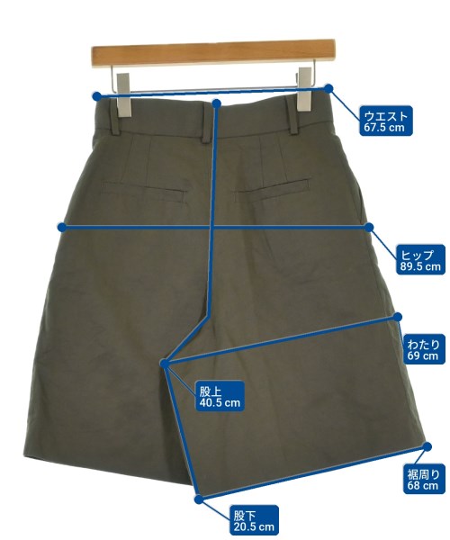 DRESSTERIOR（ドレステリア）ショートパンツ 茶 サイズ:38(M位) レディース/2200716553069