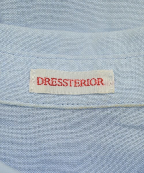 DRESSTERIOR（ドレステリア）カジュアルシャツ 青 サイズ:36(S位) レディース/2200719791031
