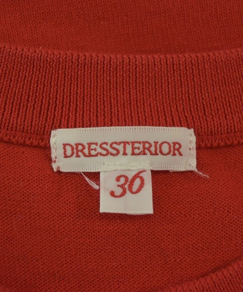 DRESSTERIOR（ドレステリア）ニット・セーター 赤 サイズ:36(S位) レディース/2200722476048