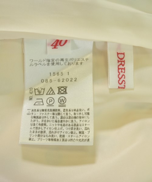 DRESSTERIOR（ドレステリア）その他 白 サイズ:40(M位) レディース/2200721110257