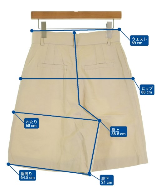 DRESSTERIOR（ドレステリア）ショートパンツ ベージュ サイズ:38(M位) レディース/2200721110288