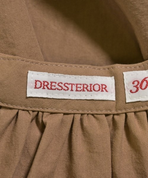 DRESSTERIOR（ドレステリア）ブラウス 茶 サイズ:36(S位) レディース/2200724612130