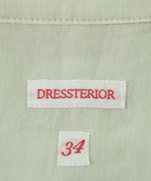 DRESSTERIOR（ドレステリア）カジュアルシャツ 緑 サイズ:34(XS位) レディース/2200724205127