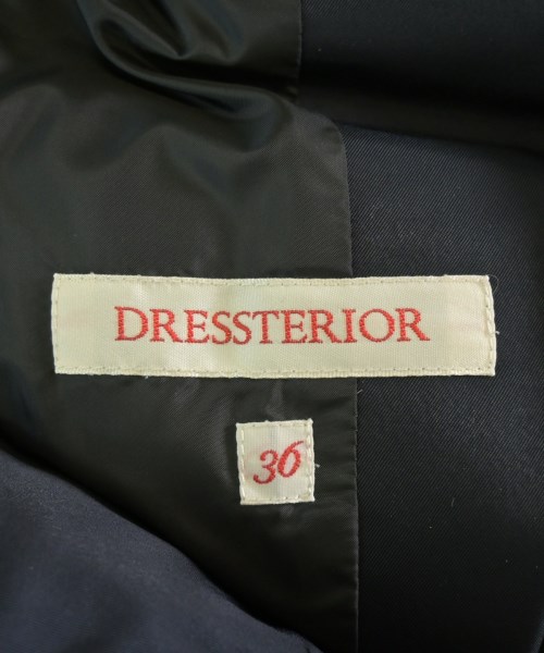 DRESSTERIOR（ドレステリア）ダウンジャケット/ダウンベスト 紺 サイズ:36(S位) レディース/2200727387011
