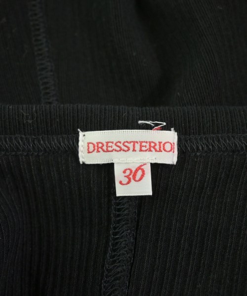 DRESSTERIOR（ドレステリア）タンクトップ 黒 サイズ:36(S位) レディース/2200727872029