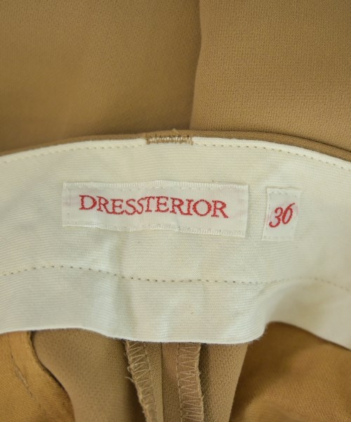 DRESSTERIOR（ドレステリア）スラックス ベージュ サイズ:36(S位) レディース/2200727991034