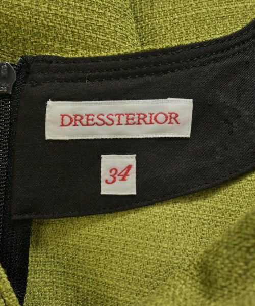 DRESSTERIOR（ドレステリア）ワンピース 緑 サイズ:34(XS位) レディース/2200723658108