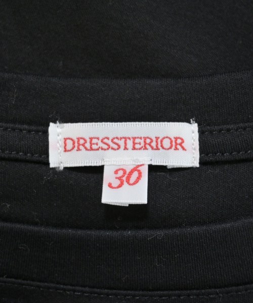 DRESSTERIOR（ドレステリア）Tシャツ・カットソー 黒 サイズ:36(S位) レディース/2200723658139