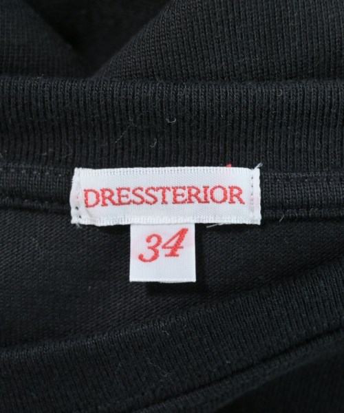 DRESSTERIOR（ドレステリア）ノースリーブ 黒 サイズ:34(XS位) レディース/2200723658146