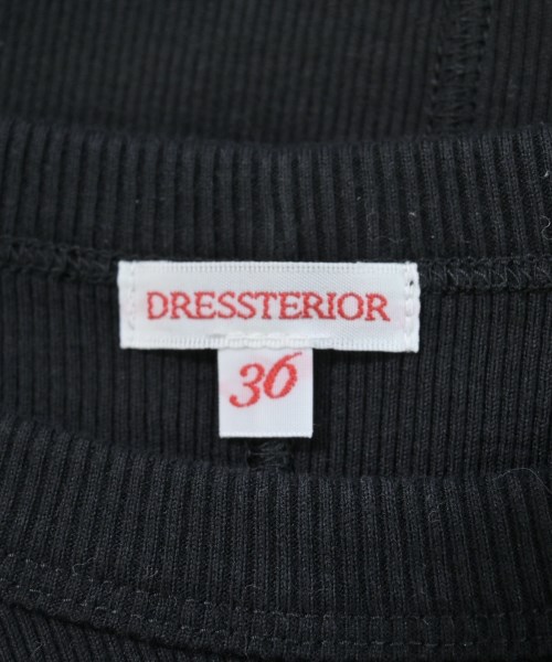 DRESSTERIOR（ドレステリア）タンクトップ 黒 サイズ:36(S位) レディース/2200723658153