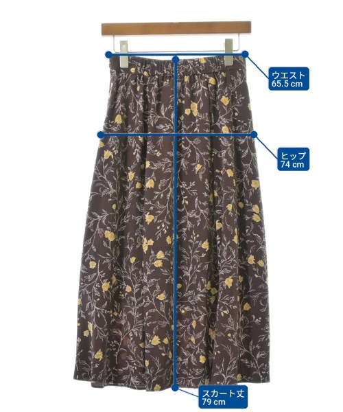 DRESSTERIOR（ドレステリア）ロング・マキシ丈スカート 茶 サイズ:34(XS位) レディース/2200723658269