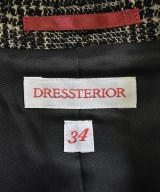 DRESSTERIOR（ドレステリア）テーラードジャケット 黒 サイズ:34(XS位) レディース/2200682674010