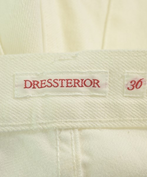 DRESSTERIOR（ドレステリア）デニムパンツ 白 サイズ:36(S位) レディース/2200683629026