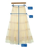 DRESSTERIOR（ドレステリア）ロング・マキシ丈スカート 白 サイズ:38(M位) レディース/2200683223439