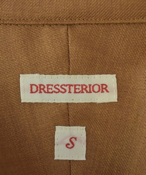 DRESSTERIOR（ドレステリア）カジュアルシャツ 茶 サイズ:S メンズ/2200685114070