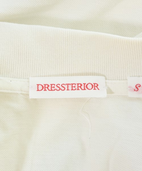 DRESSTERIOR（ドレステリア）ポロシャツ 白 サイズ:S メンズ/2200690863130