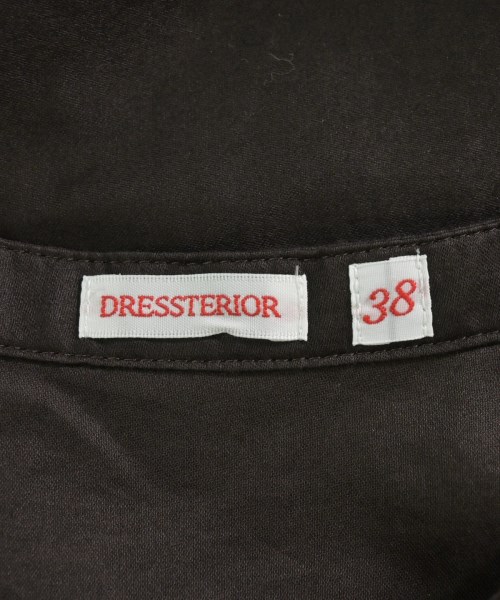 DRESSTERIOR（ドレステリア）カジュアルシャツ 茶 サイズ:38(M位) レディース/2200692006016