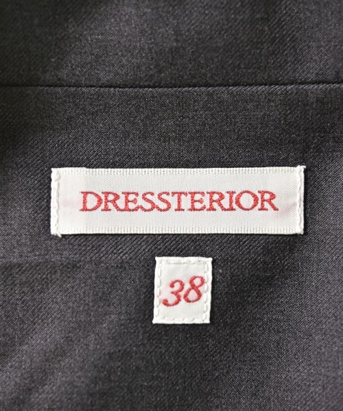 DRESSTERIOR（ドレステリア）ノーカラージャケット グレー サイズ:38(M位) レディース/2200692104019