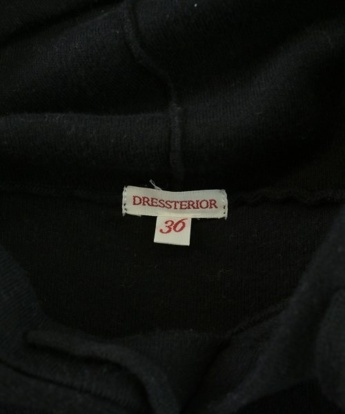 DRESSTERIOR（ドレステリア）パーカー 黒 サイズ:36(S位) レディース/2200692874103