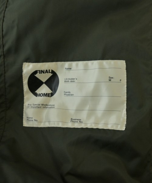 FINAL HOME（ファイナル　ホーム）マウンテンパーカー カーキ サイズ:M メンズ/2200640634049