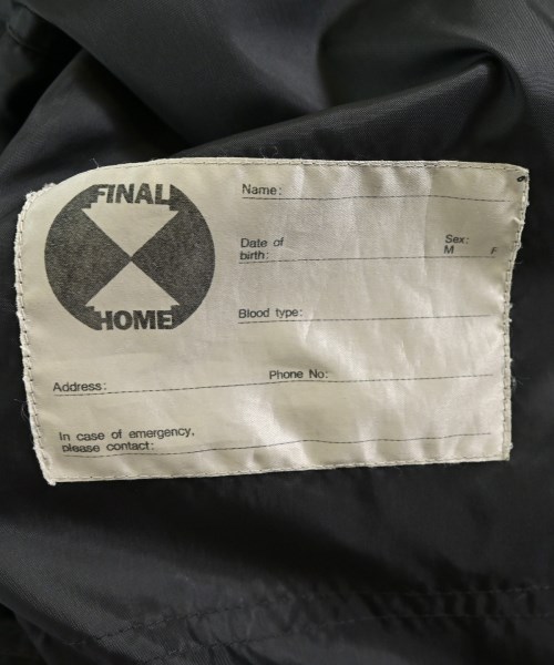FINAL HOME（ファイナル　ホーム）その他 黒 サイズ:-(XXL位) メンズ/2200723704133