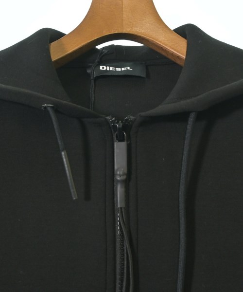 DIESEL（ディーゼル）パーカー 黒 サイズ:XXS メンズ/2200635789013
