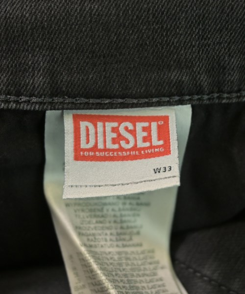 DIESEL（ディーゼル）デニムパンツ 黒 サイズ:33(L位) メンズ/2200621095067