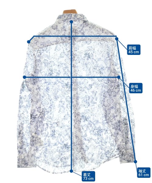 DIESEL（ディーゼル）カジュアルシャツ 白 サイズ:S メンズ/2200626920036