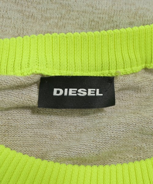 DIESEL（ディーゼル）ニット・セーター ベージュ サイズ:S メンズ/2200626920043