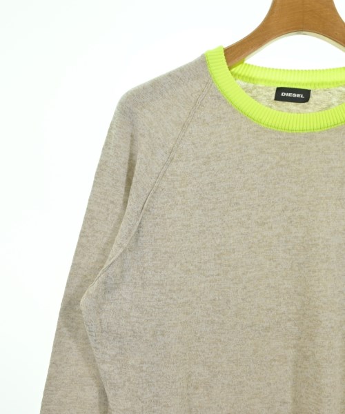 DIESEL（ディーゼル）ニット・セーター ベージュ サイズ:S メンズ/2200626920043
