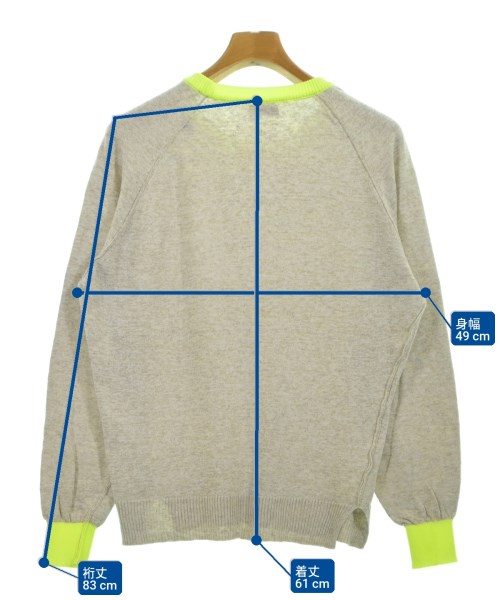 DIESEL（ディーゼル）ニット・セーター ベージュ サイズ:S メンズ/2200626920043