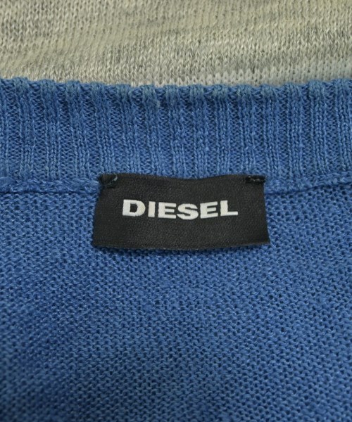 DIESEL（ディーゼル）ニット・セーター 青 サイズ:S メンズ/2200626920050