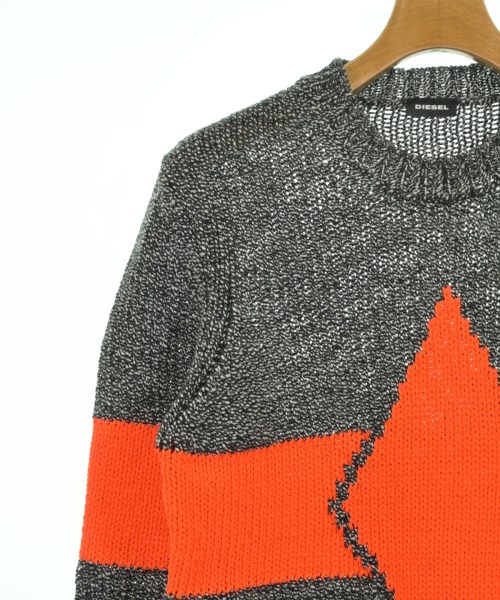 DIESEL（ディーゼル）ニット・セーター 黒 サイズ:S メンズ/2200626920067