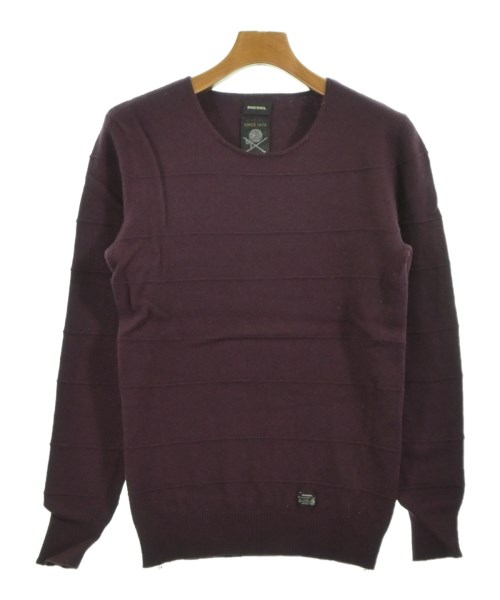 DIESEL（ディーゼル）ニット・セーター 赤 サイズ:S メンズ/2200626920098