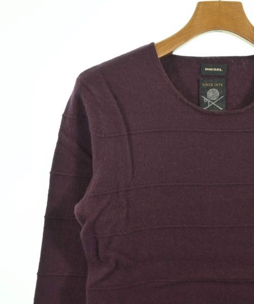DIESEL（ディーゼル）ニット・セーター 赤 サイズ:S メンズ/2200626920098