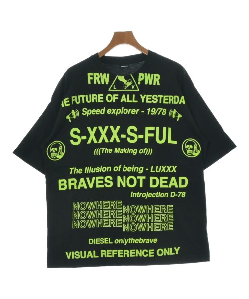 DIESEL（ディーゼル）Tシャツ・カットソー 黒 サイズ:XL メンズ/2200636722040