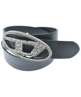 DIESEL（ディーゼル）ベルト 黒 サイズ:- メンズ/2200638128048