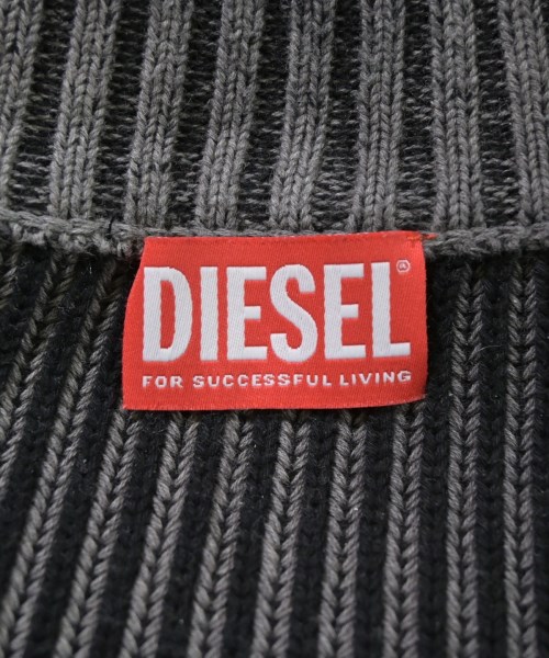 DIESEL（ディーゼル）ニット・セーター グレー サイズ:M メンズ/2200638969016