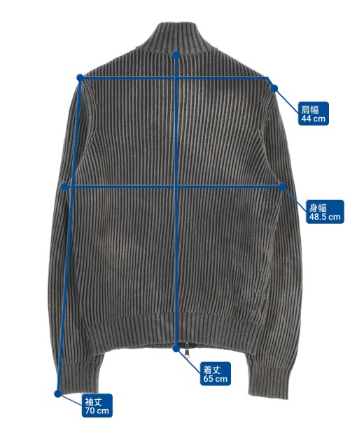 DIESEL（ディーゼル）ニット・セーター グレー サイズ:M メンズ/2200638969016