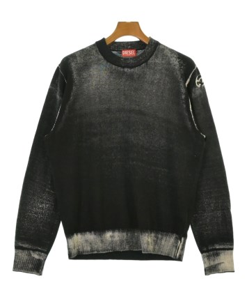 DIESEL ディーゼル ニット・セーター メンズ 【古着】【中古】 DIESEL（ディーゼル）ニット・セーター 黒 サイズ:S メンズ
