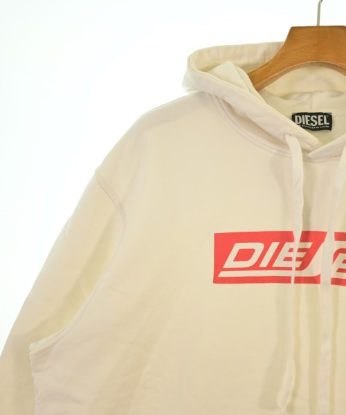 DIESEL（ディーゼル）パーカー 白 サイズ:XL メンズ/2200639384146