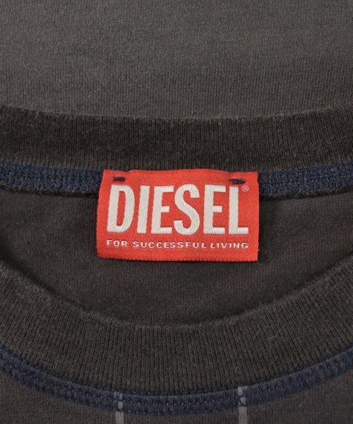 DIESEL（ディーゼル）Tシャツ・カットソー グレー サイズ:XS メンズ/2200639711058