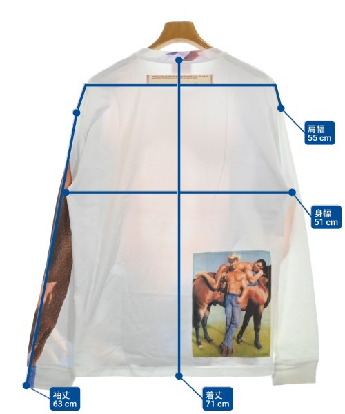 DIESEL（ディーゼル）Tシャツ・カットソー 白 サイズ:M メンズ/2200639855080