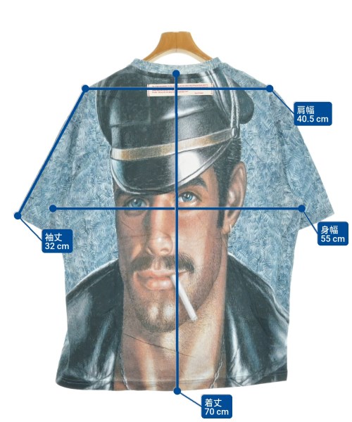 DIESEL（ディーゼル）Tシャツ・カットソー 青 サイズ:L メンズ/2200639855097